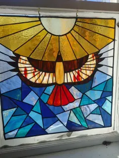 Sun and Prism Panel by Badlands Glassworks
